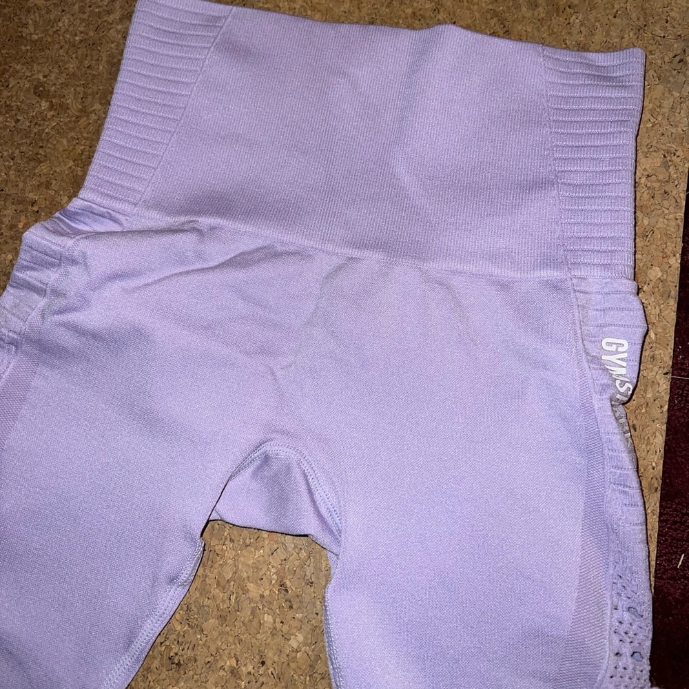 Gymshark seamless workout pants in lilac